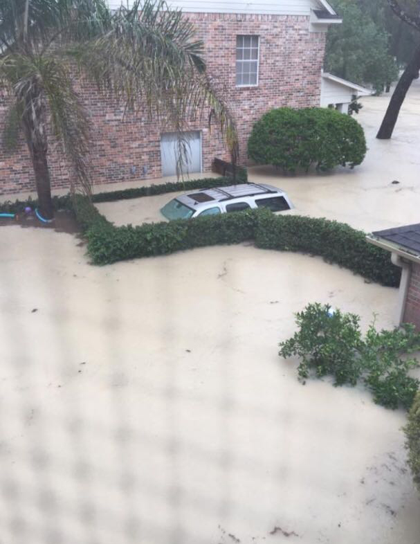 Hurricane Harvey flooding in Houston