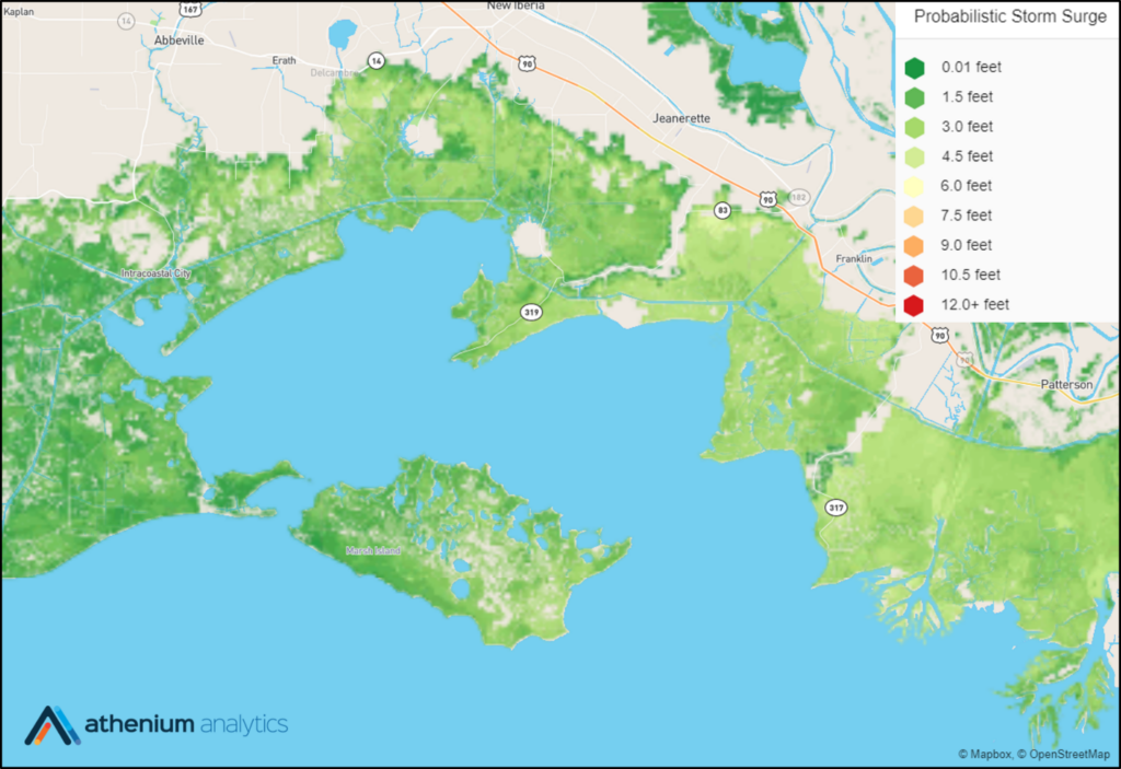 Hurricane Barry Storm Surge Data