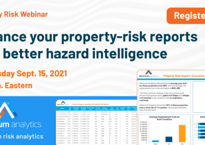 Enhance your property-risk reports with better hazard intelligence